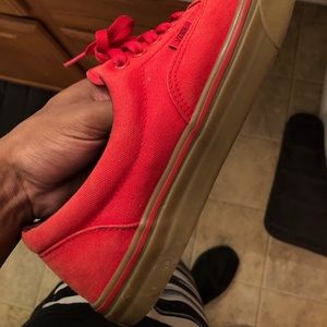 Vans Shoes - Red low top vans Vans Shoes - Red low top vans
